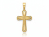 Zawieszka złoty krzyżyk wisiorek