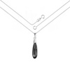 Naszyjnik srebrny 925 Swarovski - kropla