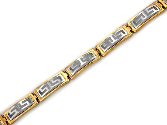 Elementowa bransoletka z motywem drogi greckiej