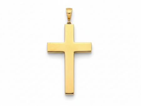 Zawieszka złota krzyżyk bez wizerunku