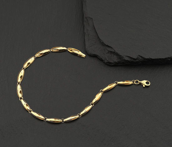 Złota bransoletka 375 klasyczna