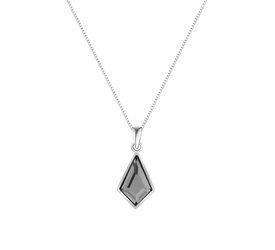 Naszyjnik srebrny 925 Swarovski - romb