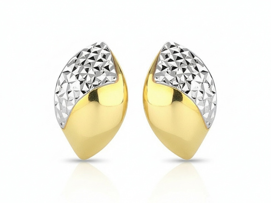 Kolczyki złote z angielskim zapięciem