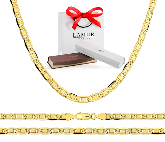 Złoty łańcuszek 585 Valentino 