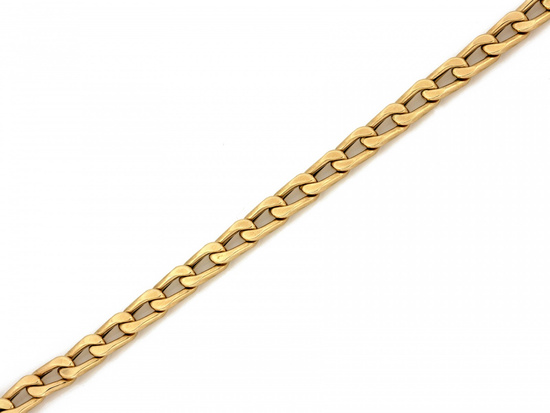 Bransoletka złota z dużych ogniw gruby łańcuch