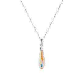 Naszyjnik srebrny 925 Swarovski - kropla