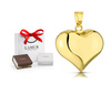 Złota zawieszka 375 - serce, serduszko