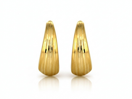 Kolczyki złote klasyka elegancji