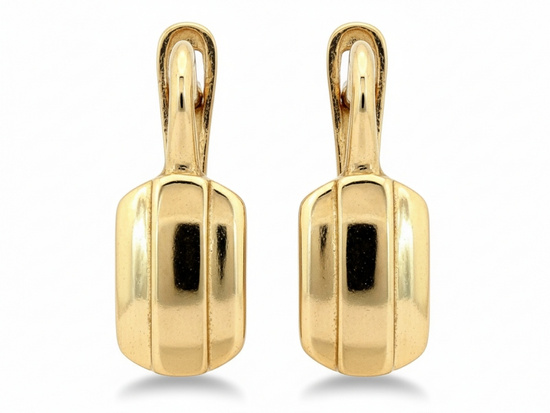 Kolczyki złote angielskie dyskretne eleganckie