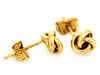 Kolczyki na sztyfcie złote