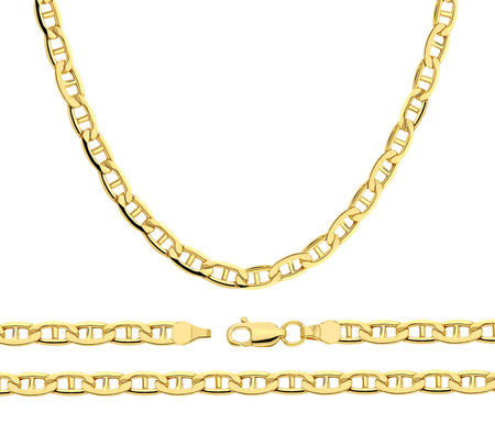 Złoty łańcuszek 585 Gucci Marina