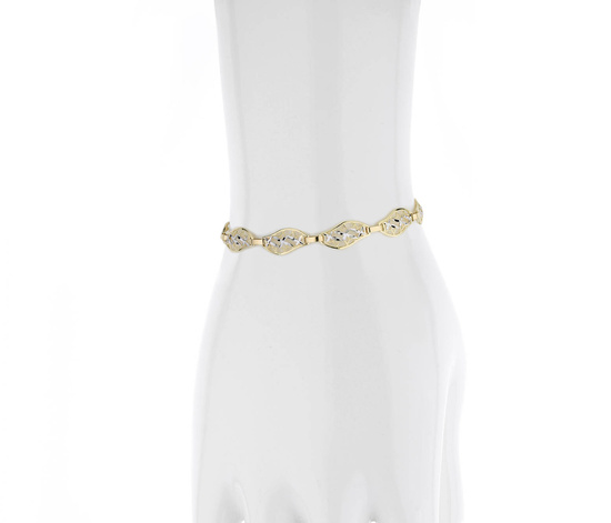 Złota bransoletka 375 klasyczna 