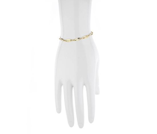 Złota bransoletka 375 grecka