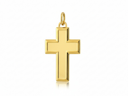 Klasyczny złoty krzyżyk