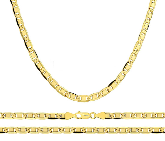 Złoty łańcuszek 585 Valentino 