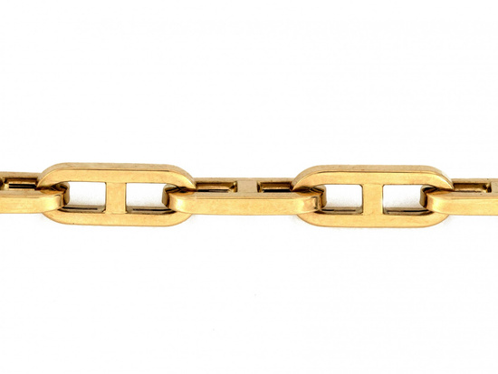 Bransoletka złota z dużych ogniw