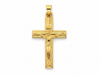 Zawieszka złota krzyżyk z Jezusem