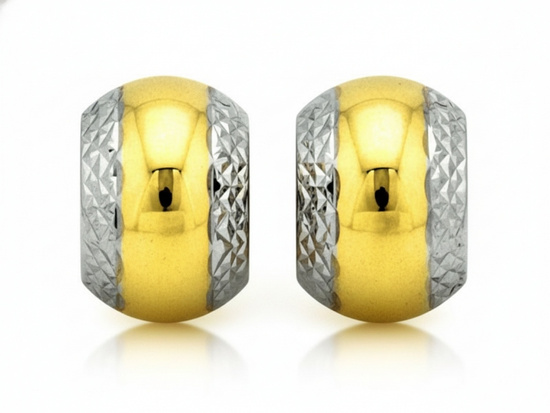 Kolczyki blaszki damskie