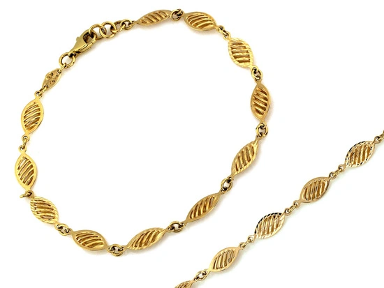 Bransoletka złota damska