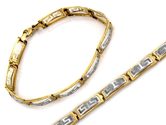 Elementowa bransoletka z motywem drogi greckiej