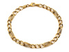 Bransoletka złota z lekkich owalnych ogniw