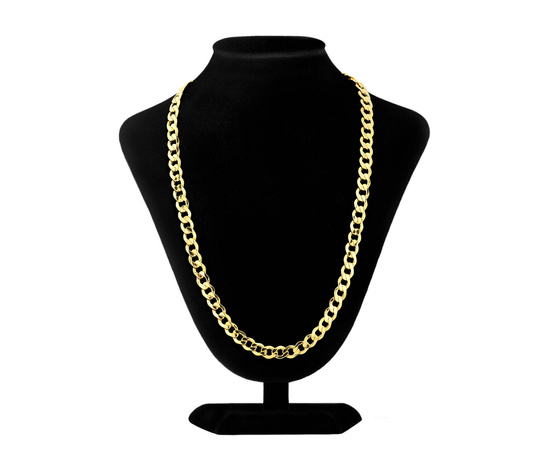 Złoty łańcuszek 585 pancerka - 50 cm