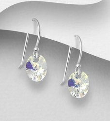 Kolczyki srebrne 925 Swarovski