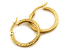 Kolczyki złote koła 20mm