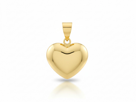 Zawieszka serduszko z żółtego złota