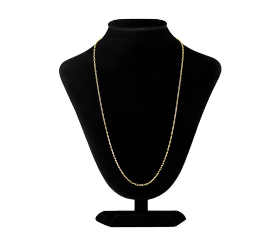 Złoty łańcuszek 585 ankier 