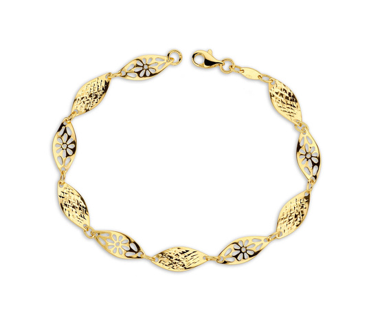 Złota bransoletka 375 klasyczna 