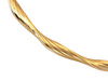 Bransoletka złota sztywna skręcona