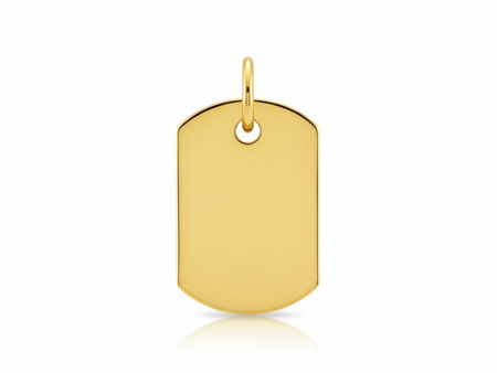 Złota zawieszka pod grawer