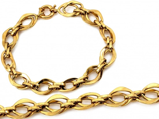 Bransoletka złota efektowna ekskluzywna