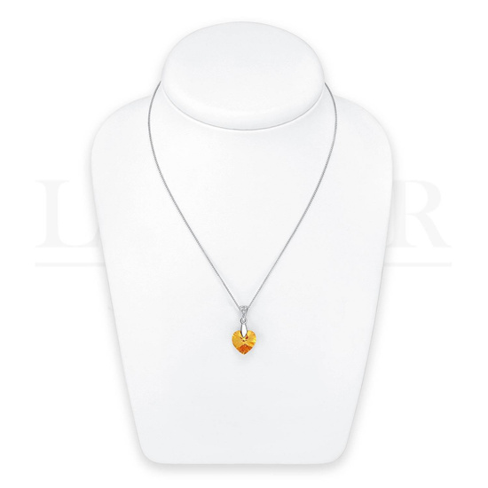 Naszyjnik serce Swarovski 