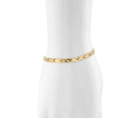 Złota bransoletka 375 klasyczna