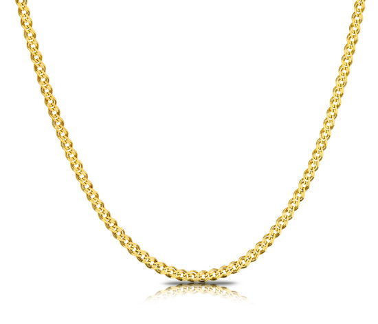 Złoty łańcuszek 585 Mona Lisa - 45 cm