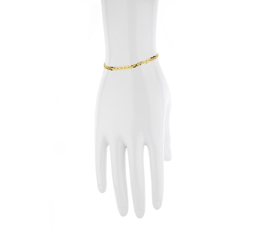 Złota bransoletka 585 Gucci Marina 