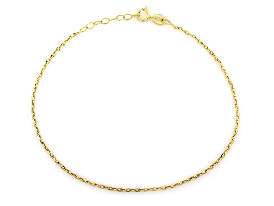 Bransoletka złota delikatny łańcuszek na rękę