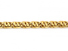Bransoletka złota gruby łańcuch splot tygrysie oko