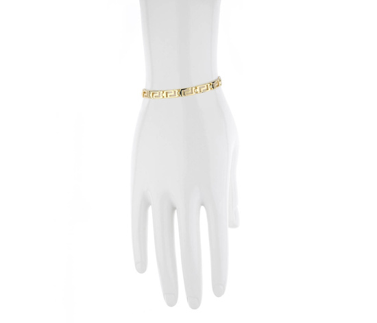 Złota bransoletka 375 grecka