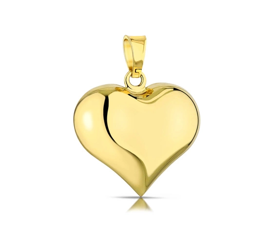 Złota zawieszka 375 - serce, serduszko