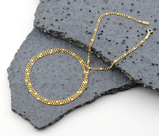 Złoty łańcuszek 585 figaro 