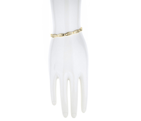 Złota bransoletka 375 klasyczna 